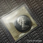 1967 Canada $1 Silver Dollar Coin - ICCS SP 66 Cameo Nicely Toned #coinsofcanada