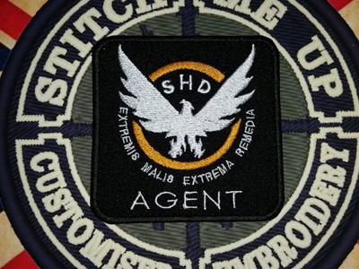 E0006 Game Cosplay Embroidered Shd The Division Game Agent Patch V4 Ebay