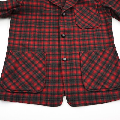70s PENDLETON マッキーノウール ジャケット 49-1-2 楽天市場】70s USA製 ペンドルトン チェック ウール CPO シャツ