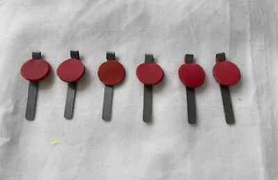 PRINCE MUSIC Blowpipe Blow Pipe Rubber Flapper Valve for Bagpipes 6 pcs