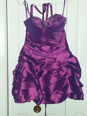 slim fit dress slacks Purple Vintage Short Prom Formal Dress Bridesmaid Dress BM103 Size 6 / Other (Please specify in Notes During checkout) main image 1