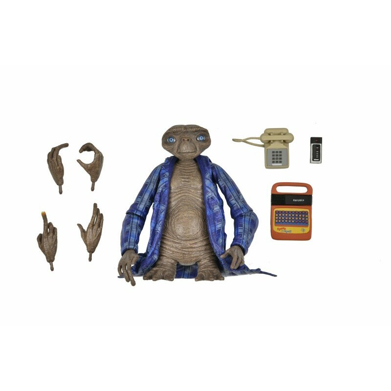 E.T. the Extra-Terrestrial Ultimate Telepathic E.T. 40th Anniversary 7-Inch Scal