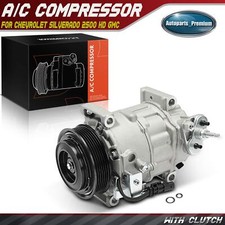 Ac Compressor With Clutch For Chevy Silverado 2500 Hd 15-25 Gmc Sierra 2500 Hd