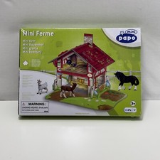 Image of PAPO Mini Papo Mini Farm Toy Playset - 8 Piece - Brand New