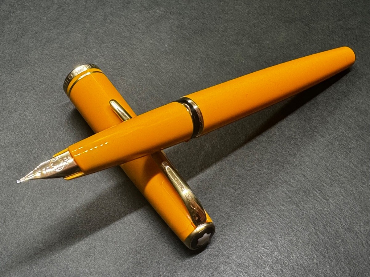 Excellent++] MONTBLANC GENERATION Yellow GT Vintage Fountain Pen