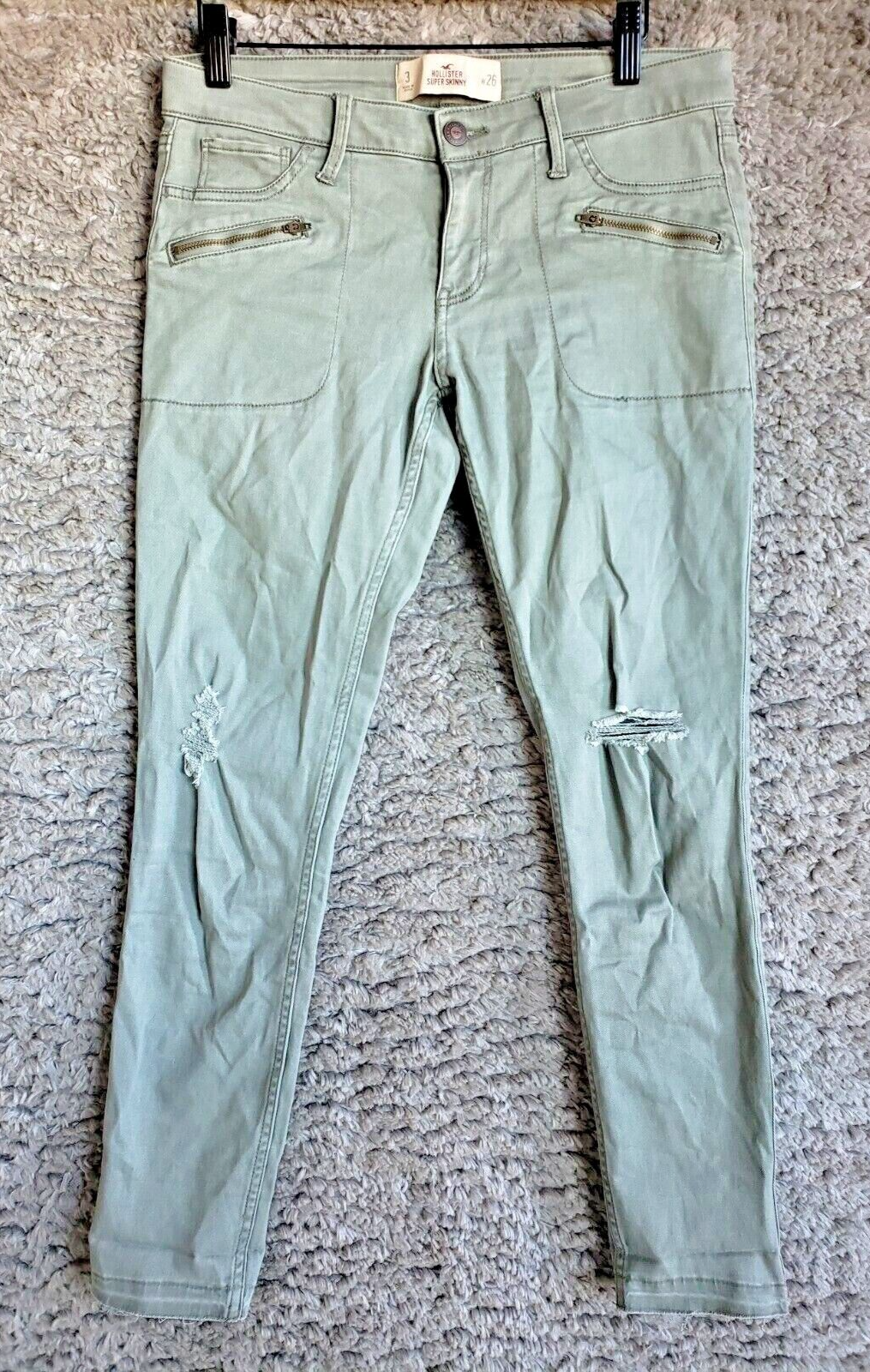 Hollister Skinny Jeans Size 3-image