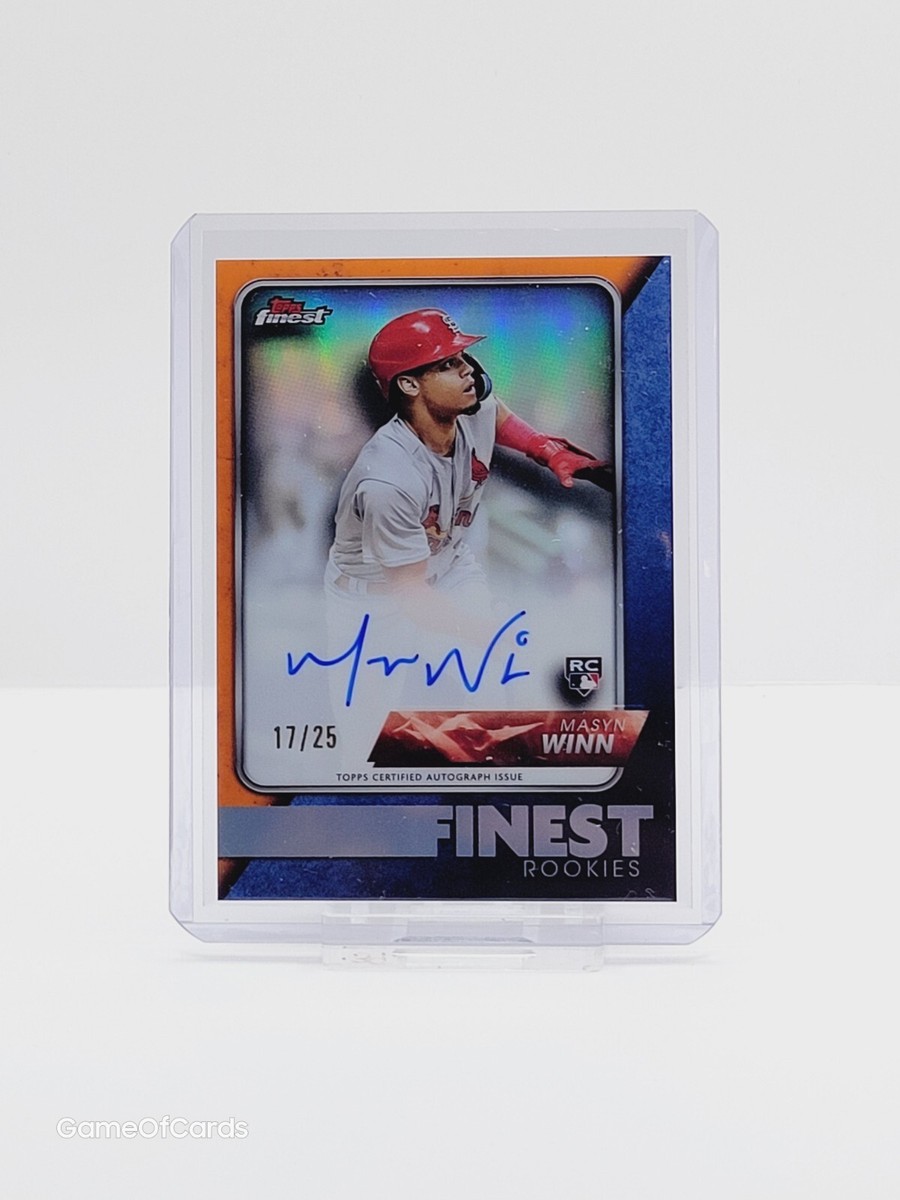 2024 Topps Finest MASYN WINN RC Rookie Auto Autograph /25 - Finest 