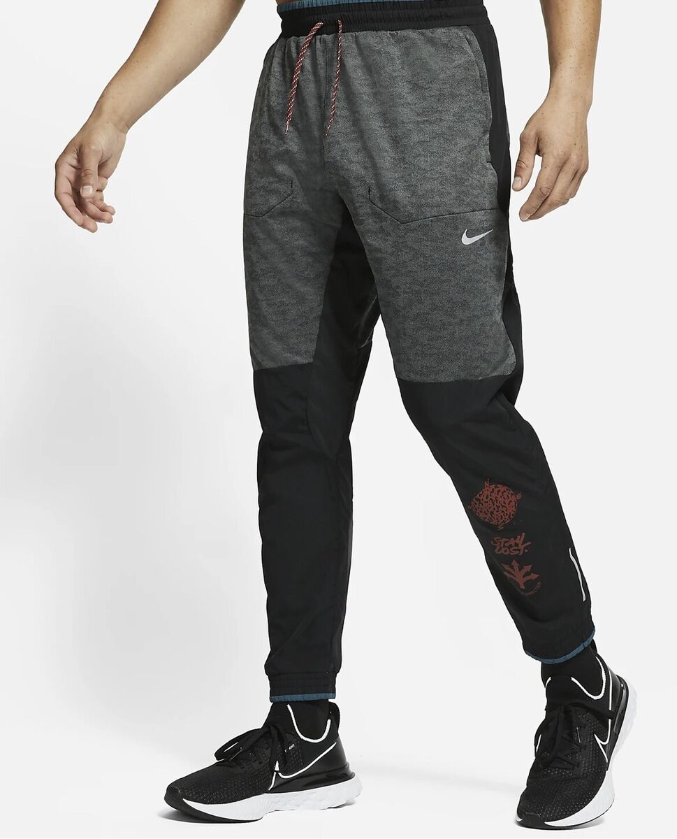 Nike Phenom Elite Wild Run Pants Joggers Grey Black (CZ9748 Nike Phenom Elite Wild Run Pants Joggers Grey Black (CZ9748