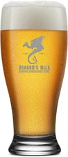 NEW HOLLAND DRAGON’S MILK BOURBON BARREL STOUT Beer Glass