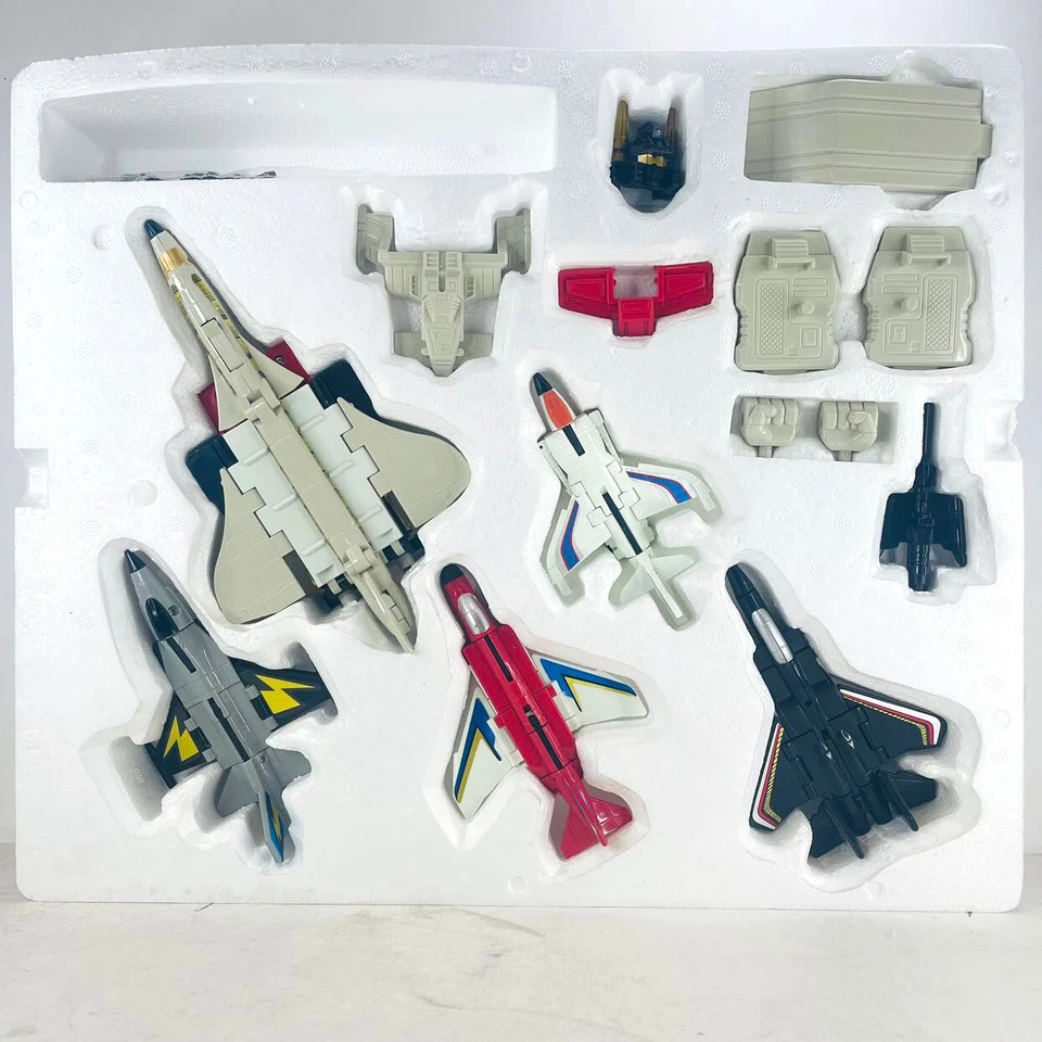 Transformers G1 Aerialbot Air Warriors Superion 5 Figures Set Transforming Toys - Image 4 of 4