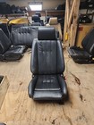 READ BMW OEM E30 FRONT RIGHT DRIVER LEATHER SPORT SEAT CUSHION BLACK NICE