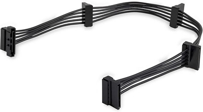15.7 in (400 Mm) SATA Power Splitter Adapter Cable - M/F - 4X Serial ATA Power C