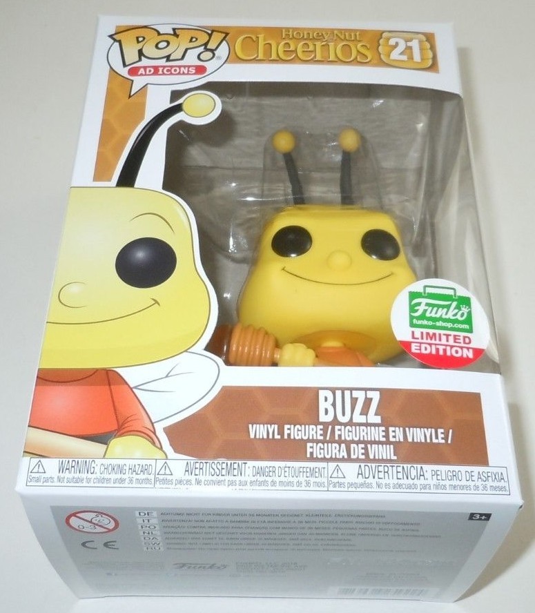Buzz Bee Funko Pop #21 Limited Edition Exclusive Ad Icons