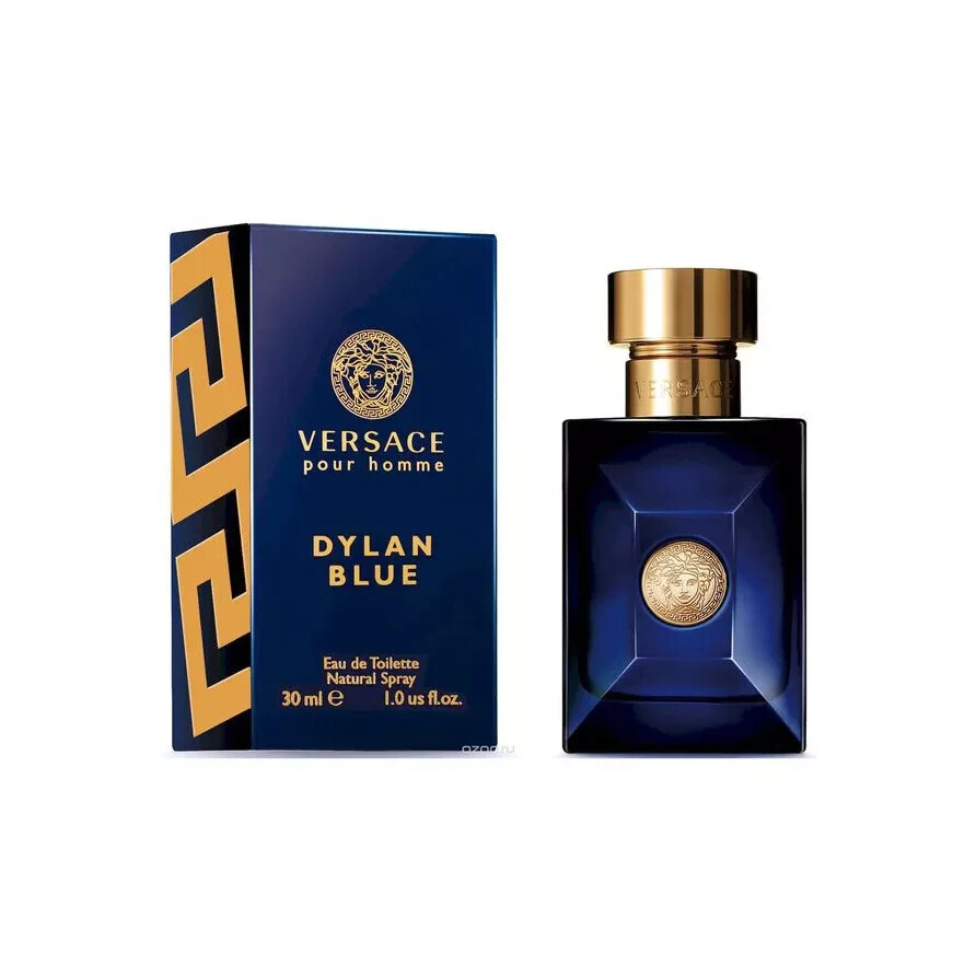 Versace Pour Homme Dylan Blue 30ml-100ml Eau de Toilette Men's Aftershave Spray