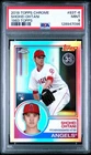2018 Topps Chrome Shohei Ohtani 1983 Angels #83T-6 RC Rookie Card PSA 9 Dodgers
