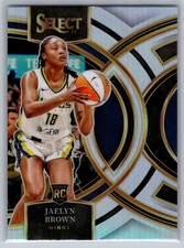 2024 Select WNBA Jaelyn Brown Silver #181 Dallas Wings
