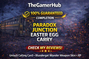 Paradox Junction Easter Egg COD Black Ops 7 BO7 CARRY Calling Card FIRST TRY!!!