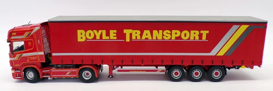 Universal Hobbies 1/50 Scale UH5644A - Scania Truck & Trailer - Boyle Transport - Image 3 of 4