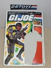 Vintage GI Joe Cobra Python Patrol Viper Full UNCUT File Card ARAH 1989 - NICE