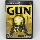 Gun (Sony PlayStation 2, 2005) Black Label Complete CIB With Manual - Untested