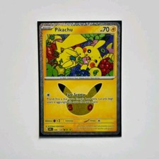 Pokémon Pikachu 005/025 ITA Olografico PV 70 Lampo Celebrations 2021