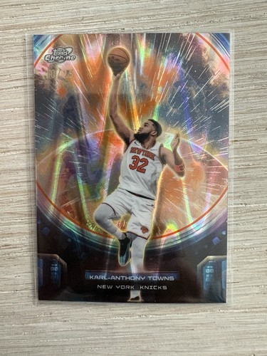 2025 Topps Cosmic Chrome Karl-Anthony Towns Base (RAW)