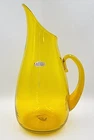 Vintage Blenko Glass 939-P Lemon Pitcher Designed by Winslow Anderson
