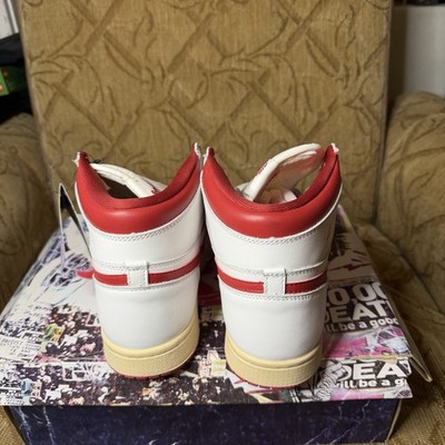 Kool Kiy x Reves Paris -‎ Air Kiy white/Red Men\'s 9.5 New Kool Kiy x Reves Paris - Air Kiy white/Red | eBay main image 3