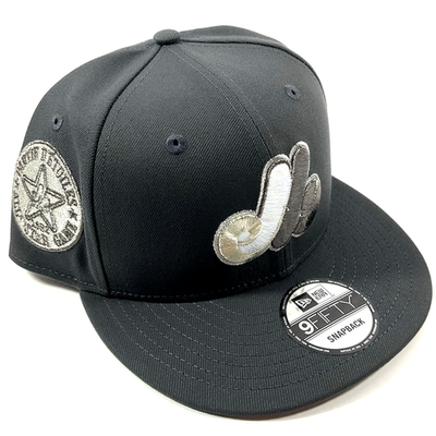 New Era Montreal Expos Exclusive Gray Gunmetal Metallic 9FIFTY