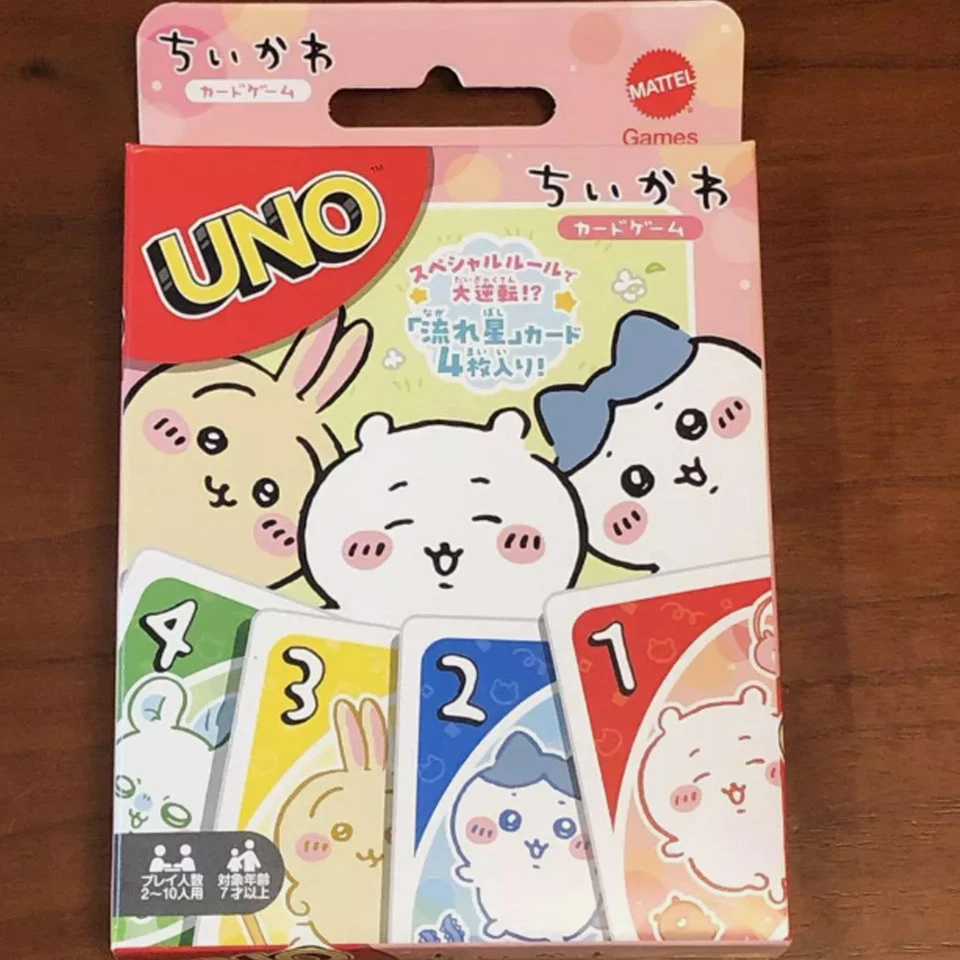 Chiikawa ensky UNO Chiikawa Juego de Cartas Japón Anime Nuevo Foto 3 de 4