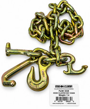 Mo-Clamp 6328 Hook Cluster w/3' Chain MOC6328 MCL6328 PU6328