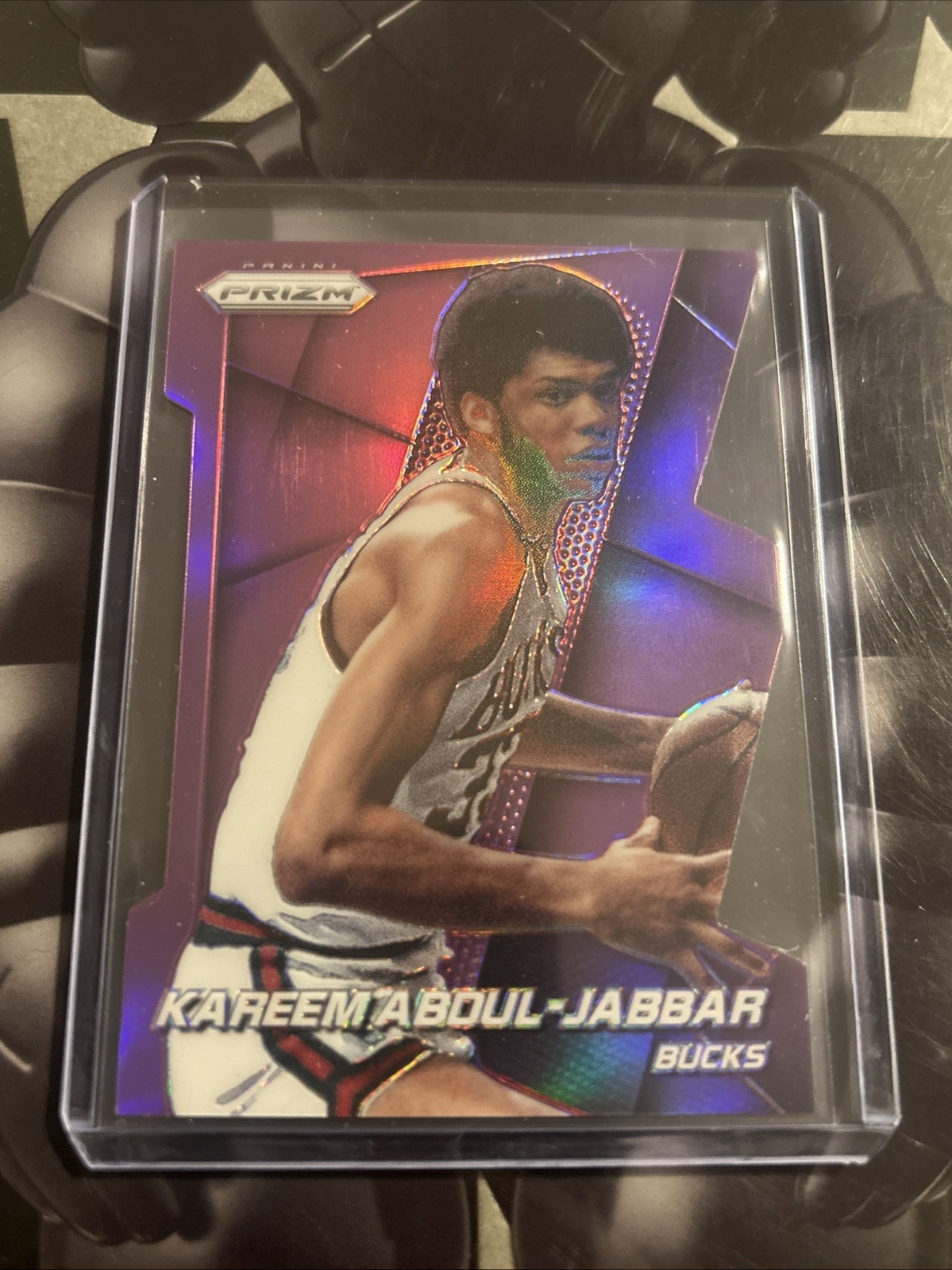 2014-15 Panini Prizm - Kareem Abdul-Jabbar #173 Purple Prizm Die-Cut /139