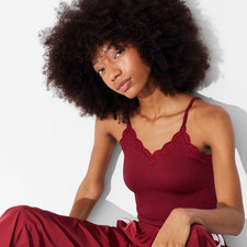 Women's Game Day Seamless Camisole - Wild Fable Maroon Size Medium