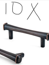 10 Pack Cabinet Handles 3 Inch Modern Oil Rubbed Bronze Black Drawer Pulls 76mm