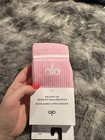BNWT Alo Half-Crew Unisex Socks Sweet Pink and White Size M — photo 6