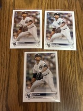 Luis Gil 2022 Topps Series 1 RC Lot Of 3 #131 Yankees 