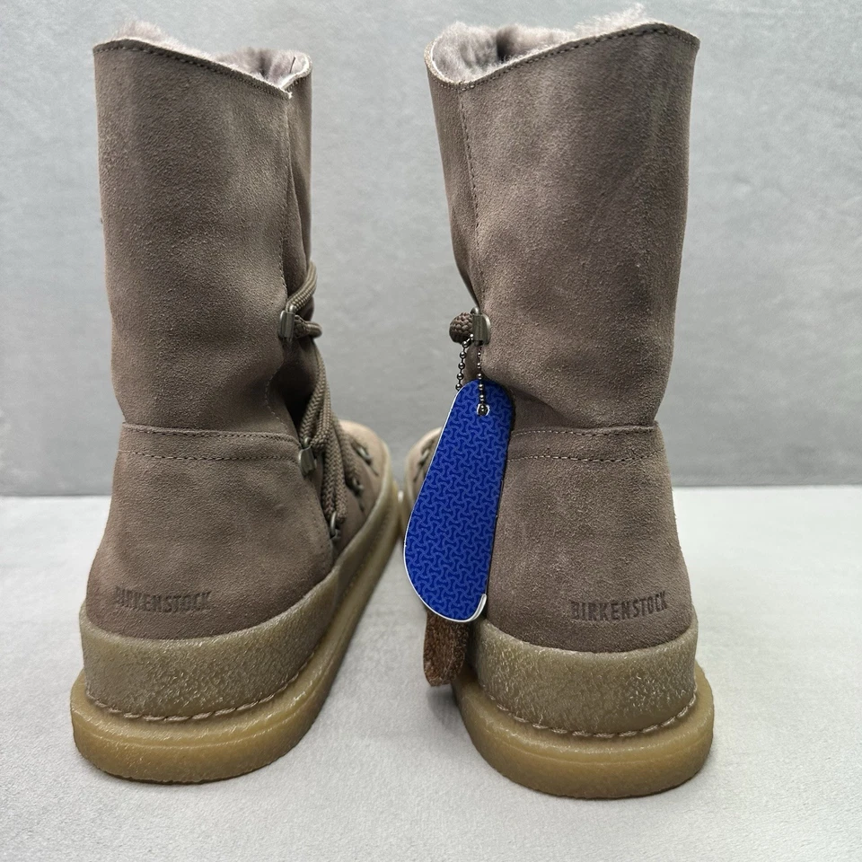 Birkenstock Masi Womens Size 7 (EU 38) Winter Boots Taupe Suede Shearling Lined - Изображение 4 из 4