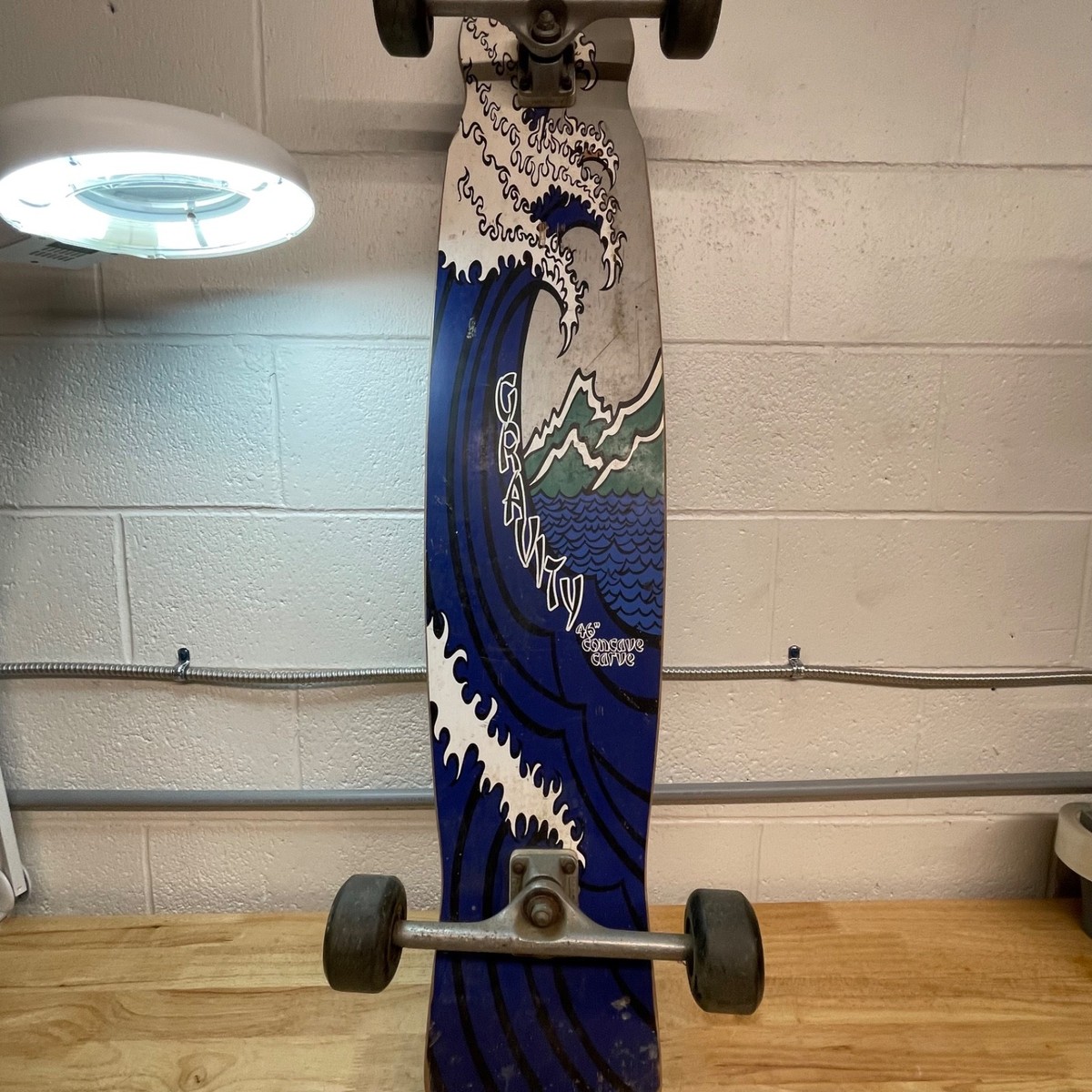 Gravity Vintage Skateboard Surf Long Skate Board Longboard 46 in