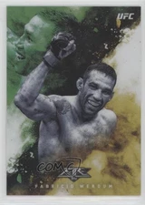 2017 Topps Chrome UFC Fire Refractor /99 Fabricio Werdum #UF-FW