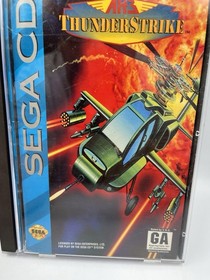 AH-3 Thunderstrike (Sega CD, 1993) Complete Clean Disc - Tested