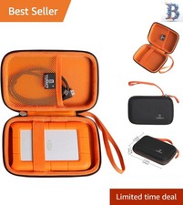 Shock-Proof Hard Travel Case for LaCie Rugged Mini External HDD - Stylish Design