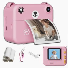 Kid Digital Camera Photography Instant Print Photo 1080P HD Xmas Birthday Gift