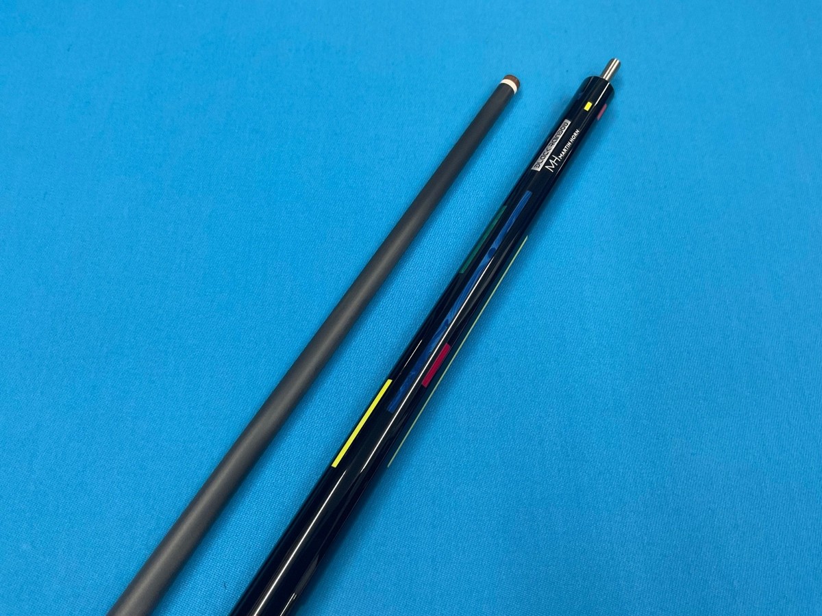 LONGONI CAROM CUE BLACK RAINBOW WITH LUNA NERA SHAFT | eBay