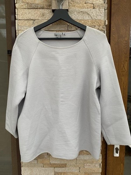 Women COS Shirt Grey Polyamide 34 / XS / 42