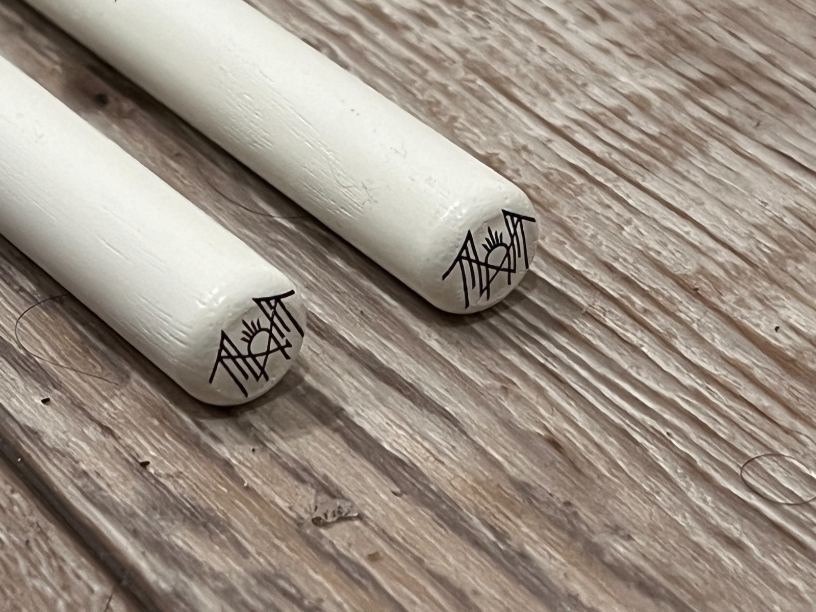 II Sleep Token Wincent Drumsticks 1 pair One white Set New and Unused