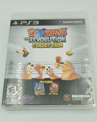 Worms: The Revolution Collection (Sony PlayStation 3, 2013) Complete - CIB - EUC