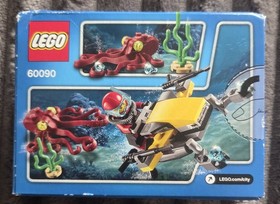 Lego 600090 Deep Sea Scuba Shooter  with Mini Figure and Octopus 42 Pieces New