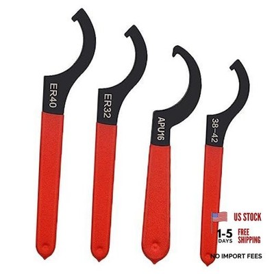 Mdvora Coilover Spanner Wrench Set, Alloy Steel, Rubber 4pcs