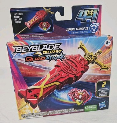 Hasbro Beyblade Burst QuadStrike Power Speed Launcher Pack 4/1 x8, New Free Ship