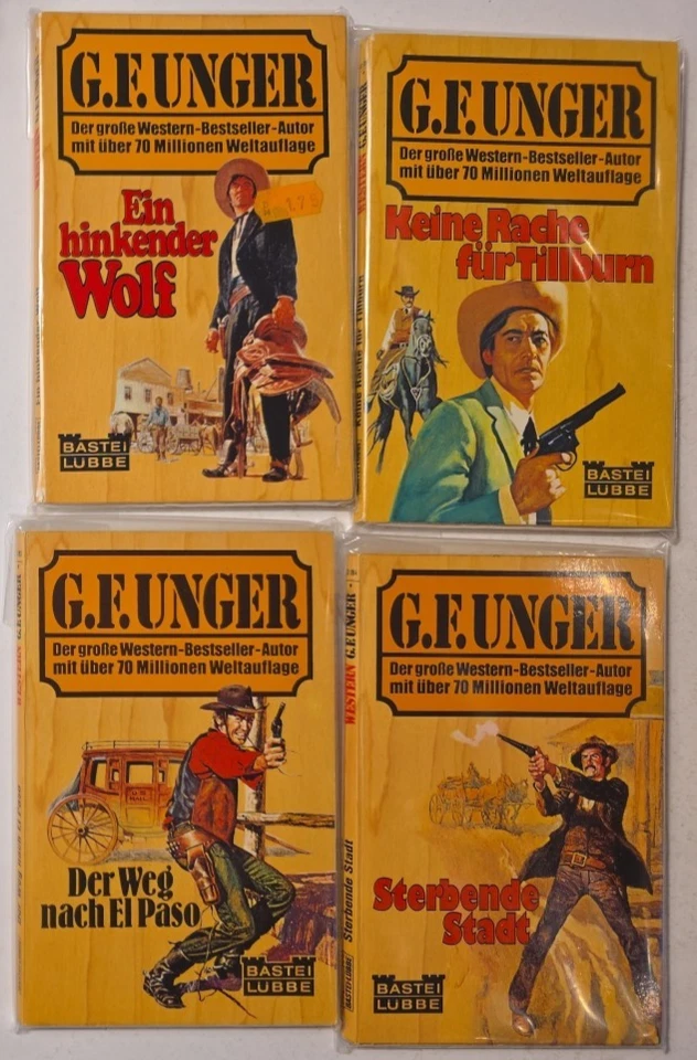 G. F. UNGER Taschenbücher 43er Nr. 58 - 71 Wildwest Western Romane Romanhefte - Bild 3 von 4